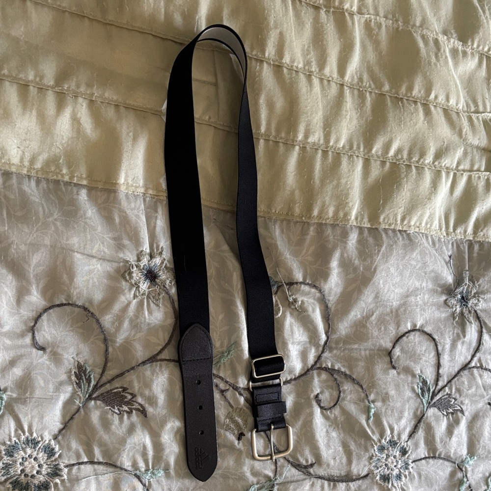Adidas Black Baseball Belt